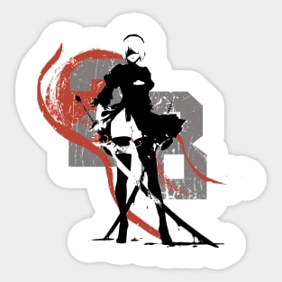 2B Sticker